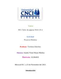 Proyecto Modular-Taller de páginas Web