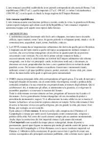 Arte romana repubblicana e imperiale
