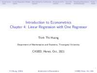 Understanding the Slope of the Population Regression Line in Econometrics
