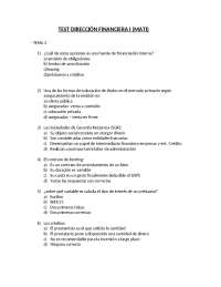 test y verdadero o falso