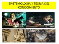 Epistemología y teoría del conocimiento