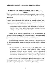 Competencia Jurisdiccional en la LJCA