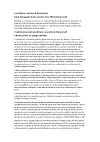 Resumo George owell de 1984