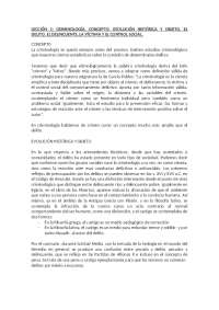 APUNTES CRIMINOLOGÍA