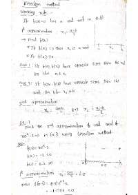 Numerical methods solved problems class notes - Docsity