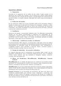 Operaciones Unitarias en la Industria Alimentaria: Un Resumen de Procesos y Equipos