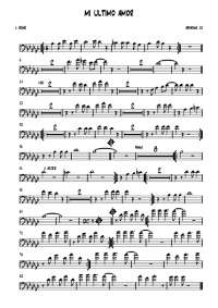 Último amor instrumento trombon