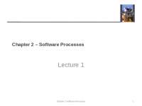 Software engineering - Docsity