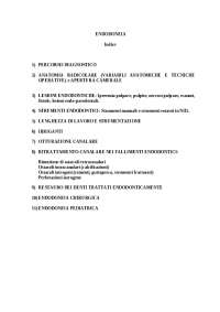 Endodonzia clinica: diagnosi, strumenti, fasi operative