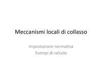 Meccanismi locali di collasso