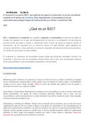 B2C como medio de comercio electrónico