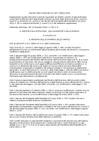 Indicazioni Nazionali per i Licei: Obiettivi Specifici di Apprendimento