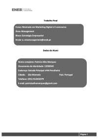 Plano de estratégia empresarial