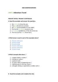 Ejercicios de ingles - Docsity