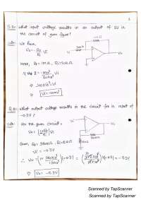 Electronics Assignment Solutions | Assignments Electronics | Docsity