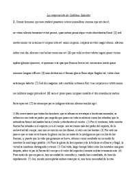 Conjuración de Catilina. Salustio