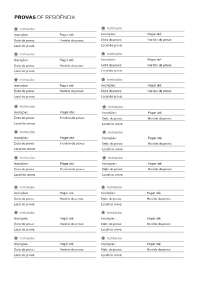 Datas e inscrições de provas - modelo SANAR