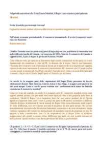 Possibili quesiti d'esame capp. 1-8 economia internazionale