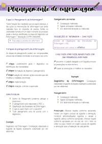 Planejamento de enfermagem