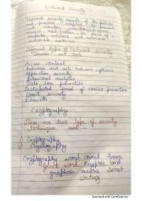 Network Security notes UIET Kanpur - Docsity