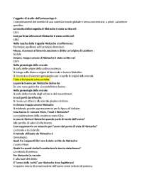 PANIERE DOMANDE CHIUSE RISOLTE - ANTROPOLOGIA GIURIDICA E COMU prof Felicetti Michela