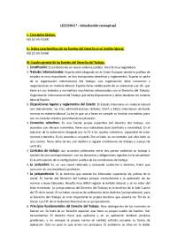 Derecho del Trabajo TEMA 5 - Docsity