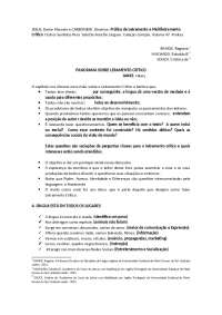 PANORAMA PARA O MULTILETRAMENTO CRÍTICO