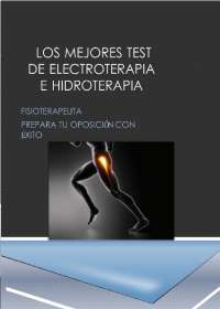 Test electroterapia e hidroterapia