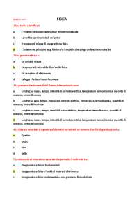 Fisica Mercatorum, Test + domande inedite Aggiornato 24/25