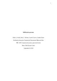 Dispositivo discursivo Comunicación escrita y procesos lectores