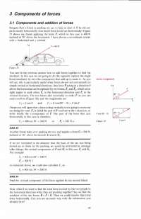 Components of forces Chaptes Notes - Docsity