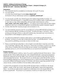 Assignments for Software Engineering - Computer science - Docsity