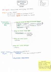Antifungal Drugs summary
