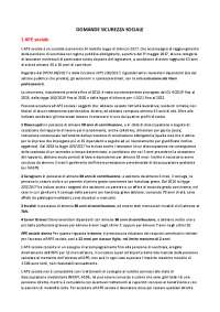 DOMANDE ESAME ORALE DIRITTO DELLA SICUREZZA SOCIALE - BOZZAO