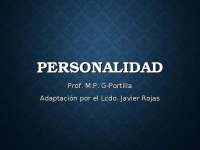 Personas y su adaptación a los valores y costumbres sociales: rasgos de personalidad