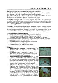 Zusammenfassung Gender Studies (TU Wien - BA Architektur)