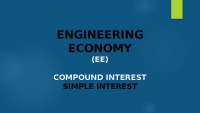 Engineering economy exam with complete answer