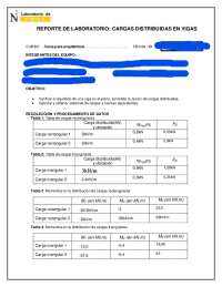 cargas distribuidas en vigas