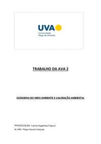 AVa2 - Economia do meio ambiente