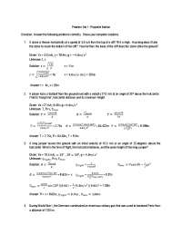 Physics for Electrical and Electronics Engineering | Projectile Motion