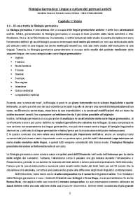 Francovich Onesti, "Filologia Germanica" - Riassunto