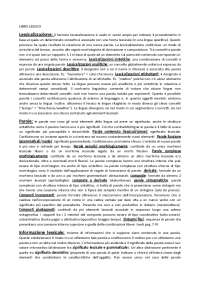 Riassunto schematizzato libro 