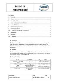 Laudo SPDA com ensaios em campo