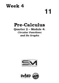 Pre calculus module without answer keys - Docsity