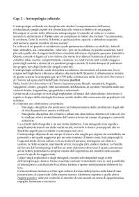 Riassunto saggi esame antropologia con Vasaturo