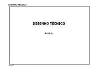 Desenho Técnico: Construção de Elementos em Perspetiva Isométrica