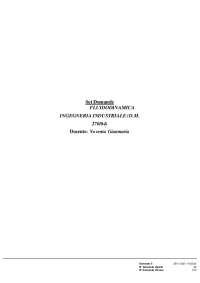 Paniere FLUIDODINAMICA prof. Noventa Gianmaria