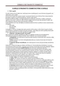 I capelli e le formulazioni usate per la sua detersione