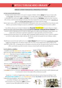 biotecnologie medico chirurgiche