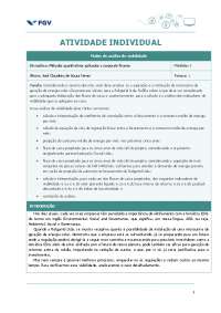 Trabalho individual FGV - Métodos quantitativos aplicados à corporate finance